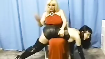 Spanked With Their Panties Down - Teen Sex XXX Video