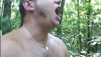 Pregnant Teenager Experiences Anal Fucking in Forest Setting