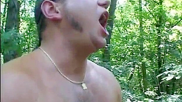 Pregnant Teenager Experiences Anal Fucking in Forest Setting