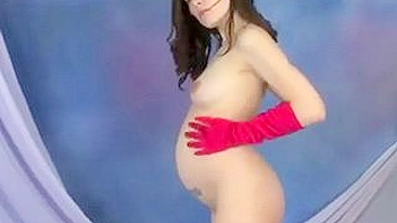 Unique and SEO Headline, Pregnant Woman Strips Naked to Show Off Her Slutty Side