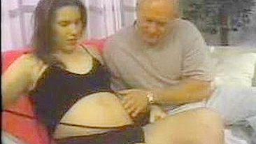Old Gay Man Pleasures Pregnant Cuckold Lady 3x - A Unique Experience