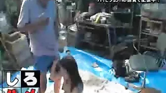 Uncensored Violation of Poor Pregnant Japanese Woman, A Shocking Video