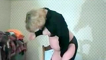 Pregnancy Mature Gets Fucked by Hubby After Riding Dildo Chair First