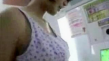 Capturing the Moment, Pregnant Woman Snaps Selfies in a Popular Store