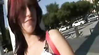 Amateur Latina Pregnant Woman Picked Up From Street and Paid For Sex
