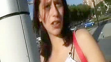 Amateur Latina Pregnant Woman Picked Up From Street and Paid For Sex