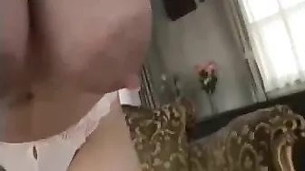 Milking Big Boobs, Busty Asian Woman's Unique Technique