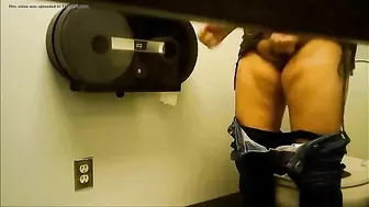 Curvy Coworker Public Masturbation in Company Toilet Caught on Camera Curvy Coworker Public Masturbation in Company Toilet Caught on Camera