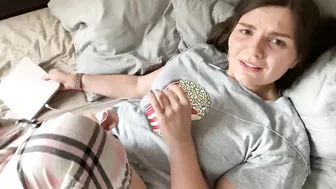 Catches sister masturbate, she begged me not to tell parents in exchange for sex