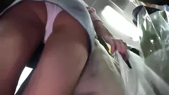 Gorgeous milf wife meets maniac in crowded bus, sexual assault, harassment, maniac