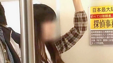 Japanese Shy Asian Bus Rider Groped by Dirty Passengers