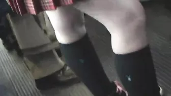 Caucasian School Girl Groped by a group of molesters on a bus