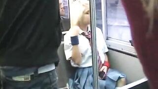 Tessa Taylor Groped by a Japanese Guy on a Bus, tessa,  taylor,  tessa+taylor,  blonde