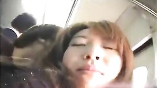 Japanese Milf Groped and Hardfucked in Public Bus