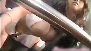 Japanese Milf Groped and Hardfucked in Public Bus