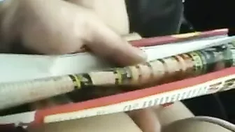 Public Bus Groper Grabs Nice Ass on Girl