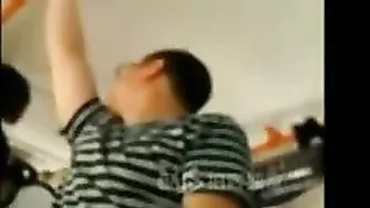 Creepy old man exposes himself on crowded bus in front of stoned woman