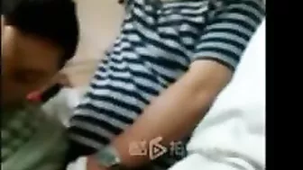 Creepy old man exposes himself on crowded bus in front of stoned woman