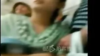 Creepy old man exposes himself on crowded bus in front of stoned woman