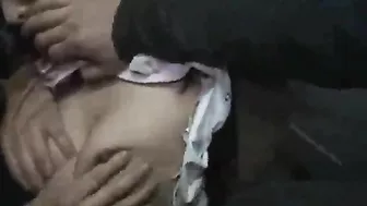 Grope in Public - Drunk Girl attacked on Bus by Strangers