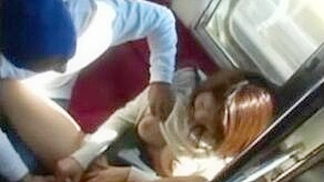 Japanese Woman Molested by Maniac on Train
