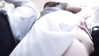 Japanese Public Assault in Bus