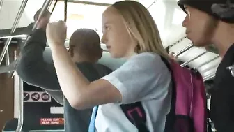Japanese men grope American blonde schoolgirl on bus - Watch Now! Japanese men grope American blonde schoolgirl on bus - Watch Now!