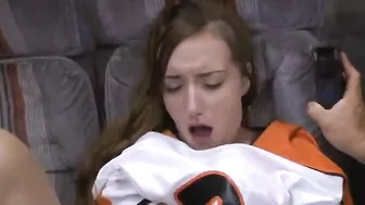 Exchange Student Surprised by Groping on Japanese Bus