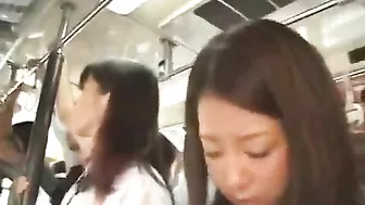 Poor Schoolgirl Groped by Strangers on the Bus, groping, strangers, bus, schoolgirl
