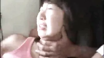 Gangbang in Public Transportation with Double Penetration of Cute Ass Girl