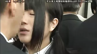 Young Yuppie Groper in Crowded Metro, Cums in Teen's mouth