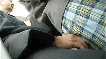 Young Yuppie Groper in Crowded Metro, Cums in Teen's mouth