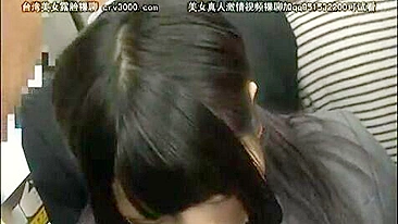 Young Yuppie Groper in Crowded Metro, Cums in Teen's mouth