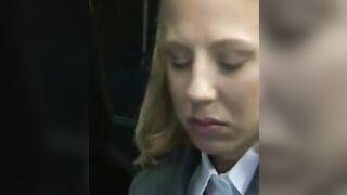 Grope and Fuck by Stranger on Japanese Bus - American Student