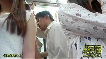 Japanese Teen's Public Bus Sex with Stranger