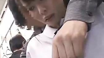 Asian Schoolgirl Groped and Violated in Crowded Train