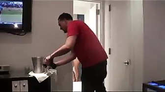 Hotel Room Shower Sex with St Valentine - Hardcore Action