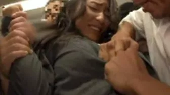 Young Japanese girls face danger on public transport