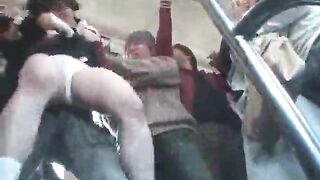 Scream Sexual Assault on Bus by Maniacs in Front of Mom