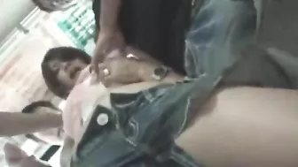 Girl Groped and Fucked by Perverts on Bus, No One Helps