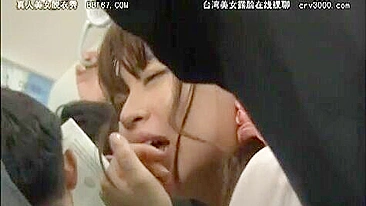 Public Grope and Rough Sex in Bus with Japanese