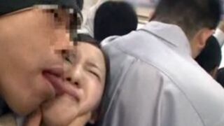 School Girl Overpowered by Bus Pervert, japanese, asian, pervert, public