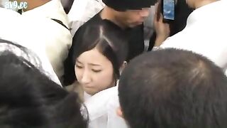 School Girl Overpowered by Bus Pervert, japanese, asian, pervert, public