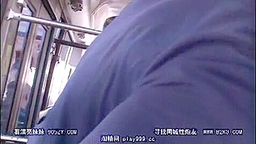 Man Takes Advantage of Crowded Bus to Sexually Abuse young girl in Public