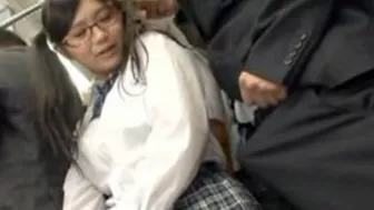 Unexpected Erected Cock Hit On Poor Terrified Girl In Bus, japanese, asian, teen