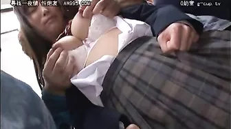 Japanese Busty Teen Fucked in Public on Train by Nasty Passenger Japanese Busty Teen Fucked in Public on Train by Nasty Passenger