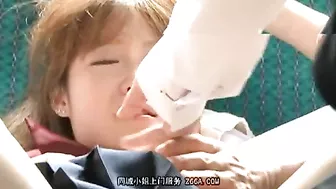 Poor Schoolgirl's Day Ends in Public Bus with Japanese Asian Porn Video
