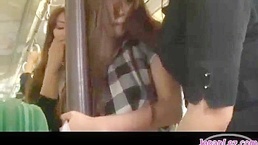 Strapon Lesbian Assault in Japanese Buses - A Growing Concern
