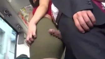 Girl Groped and Fucked by Horrible Man on Bus
