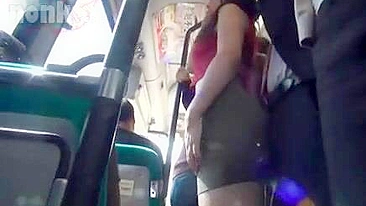 Girl Groped and Fucked by Horrible Man on Bus